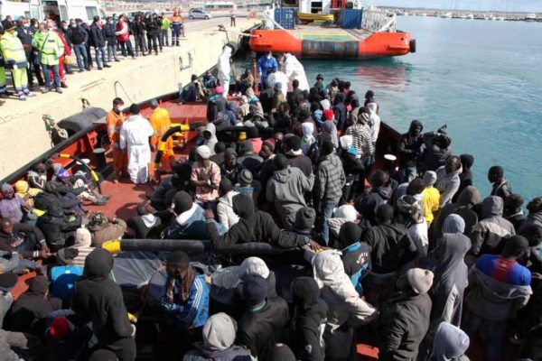 AD refugees malta Greens